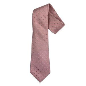 Michael Kors Mens Bicolor Neat Silk Blend Neck Tie Pink NWT